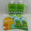 Standup pouches with spout for food or alcohol drink pouch